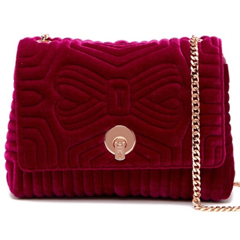 BRAND NEW ❣️Ted Baker Rachila Velvet Quilted Bag